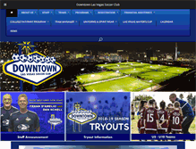Tablet Screenshot of downtownlvsc.com